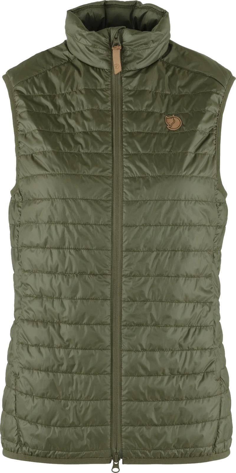 Abisko Padded Vest - Womens - Laurel Green 1