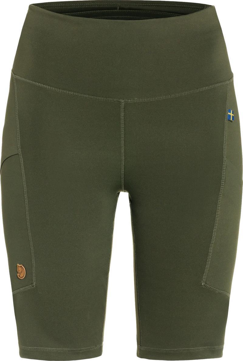 Abisko Short Tights - Womens - Deep Forest 1