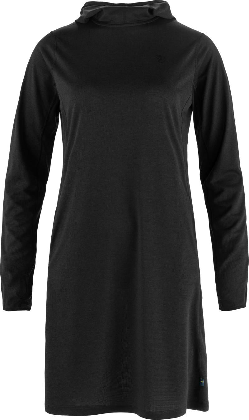 Abisko Sun-Hoodie Dress - black 1