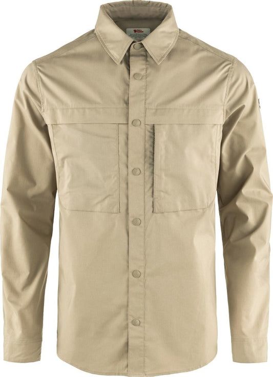 Abisko Trail Shirt LS - Mens - fossil 1