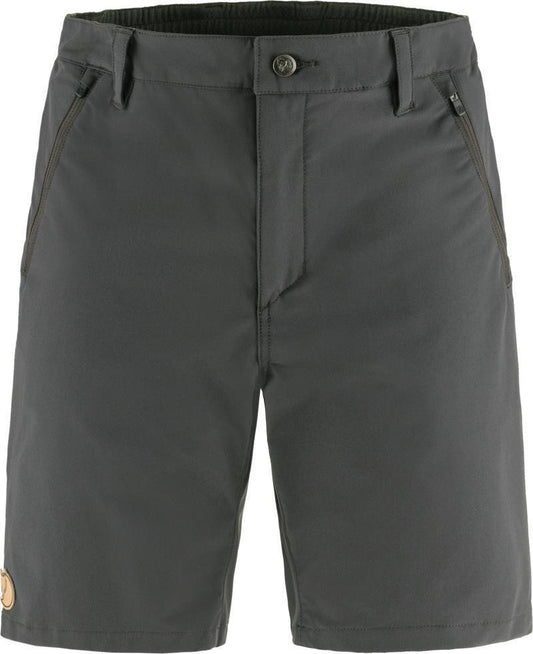 Abisko Trail Stretch Shorts - Mens - dark grey 1