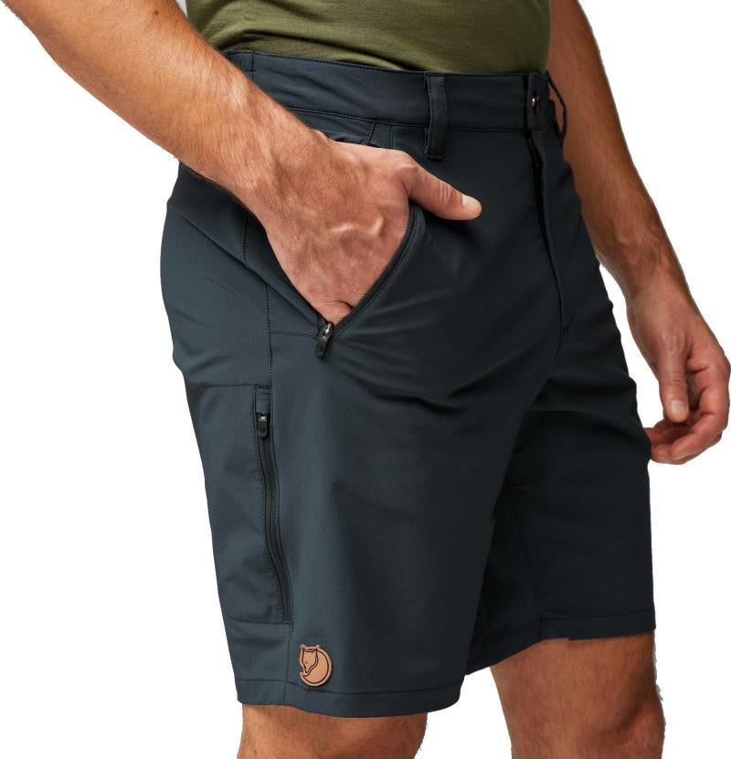 Abisko Trail Stretch Shorts - Mens - dark navy 1