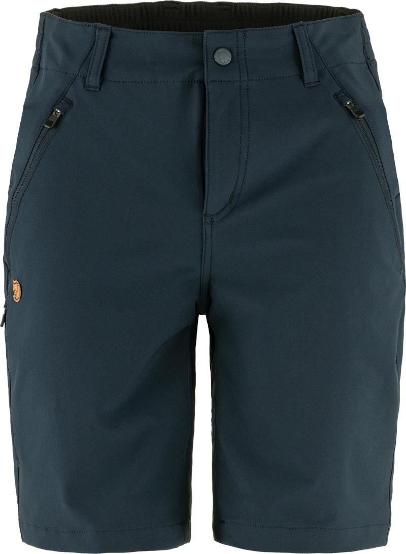 Abisko Trail Stretch Shorts - Womens - dark navy 1