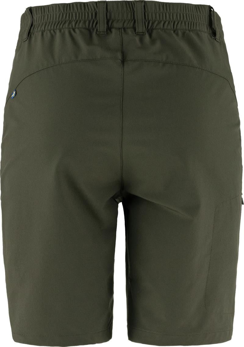 Abisko Trail Stretch Shorts - Womens - deep forest 1