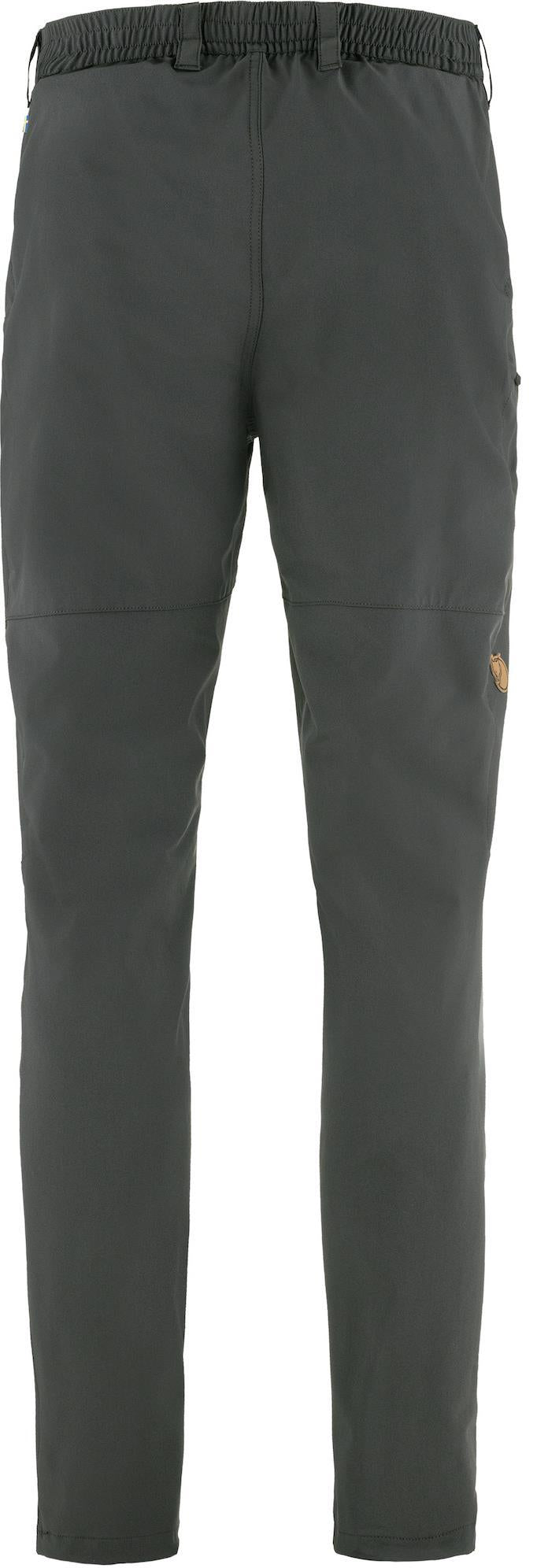 Abisko Trail Stretch Trousers, Reg - Mens - Dark Grey 2