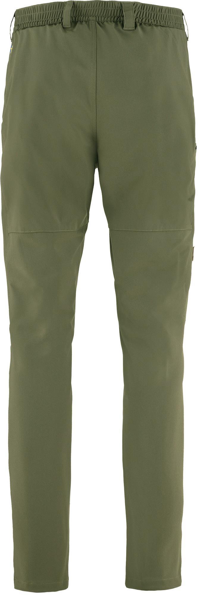 Abisko Trail Stretch Trousers, Reg - Mens - Laurel Green 2