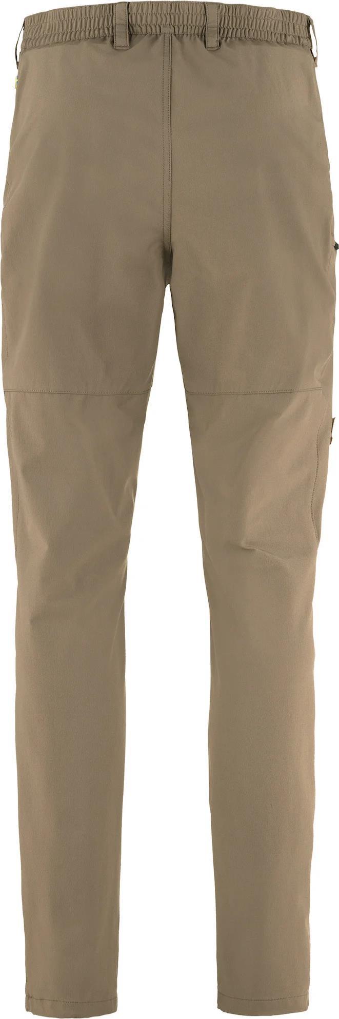 Abisko Trail Stretch Trousers, Reg - Mens - Suede Brown 2