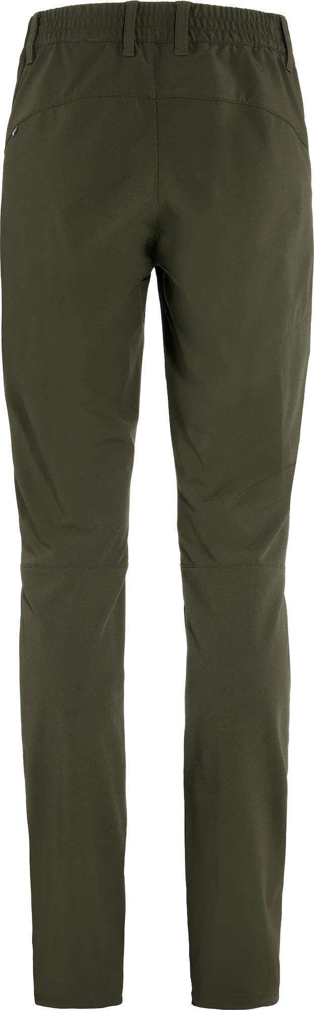 Abisko Trail Stretch Trousers, Reg - Womens - Deep Forest 2