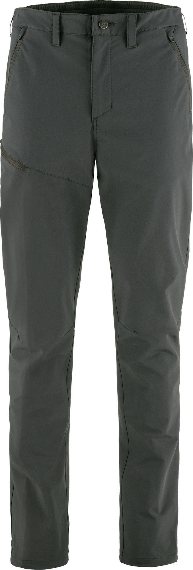 Abisko Trail Stretch Trousers, Short - Mens - Dark Grey 1
