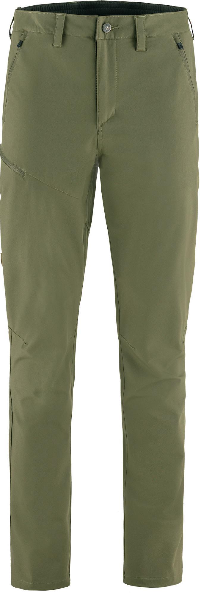 Abisko Trail Stretch Trousers, Short - Mens - Laurel Green 1