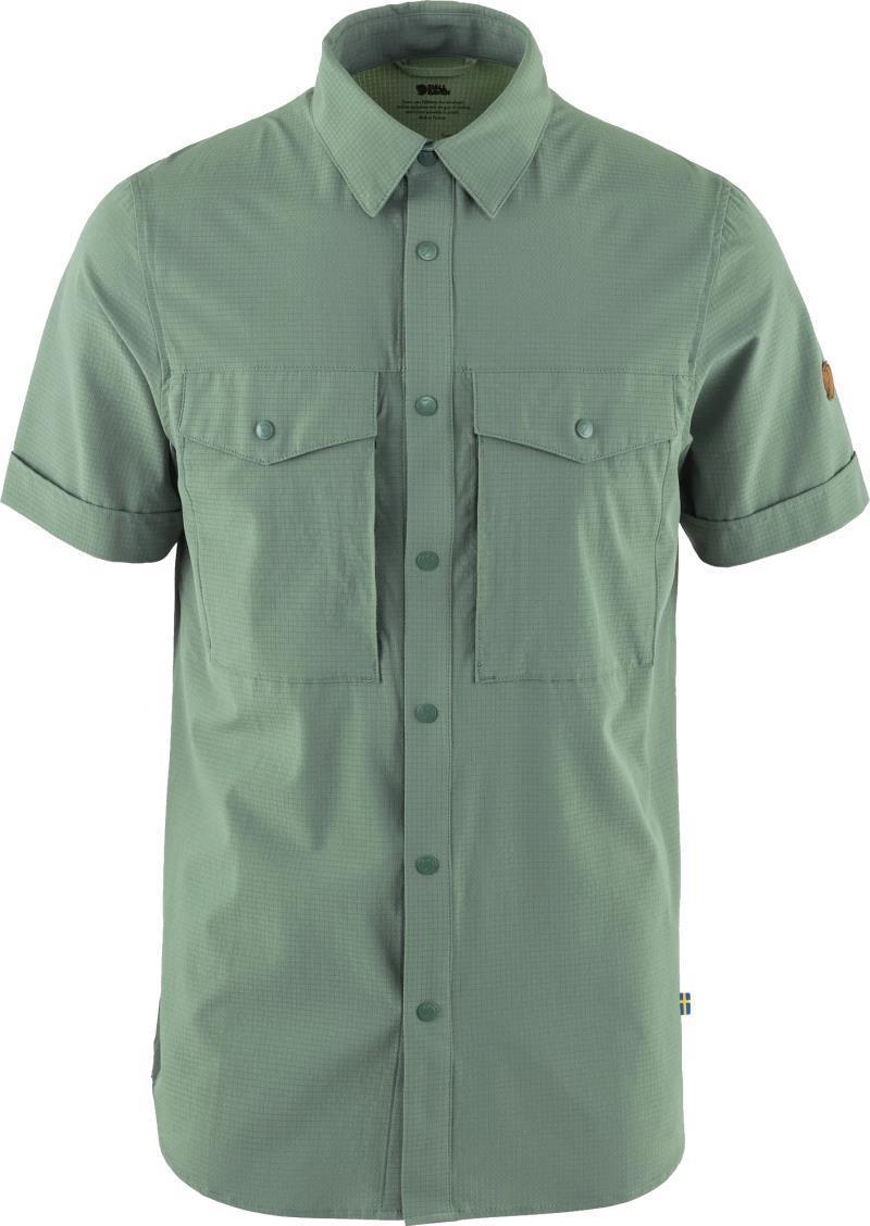 Abisko Trekking SS Shirt - Mens - Patina Green 1