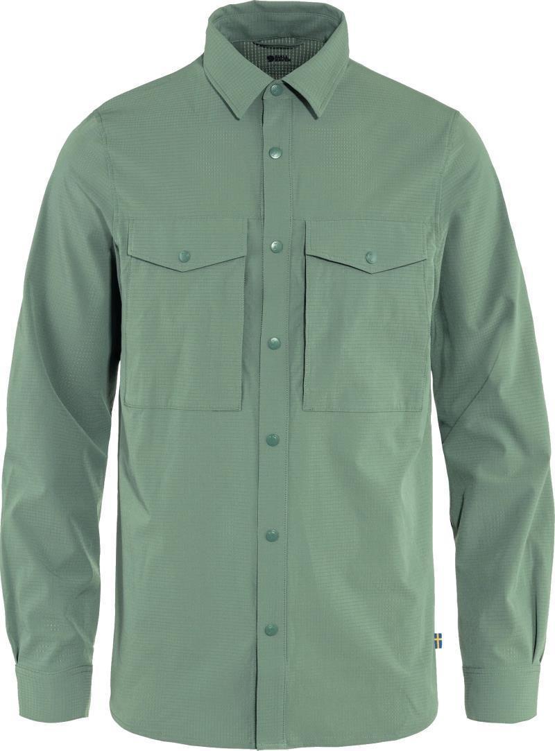Abisko Trekking Shirt - Mens - Patina Green 1