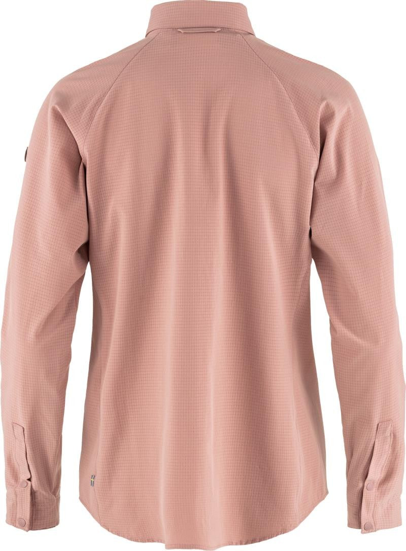 Abisko Trekking Shirt - Womens - dusty rose 1