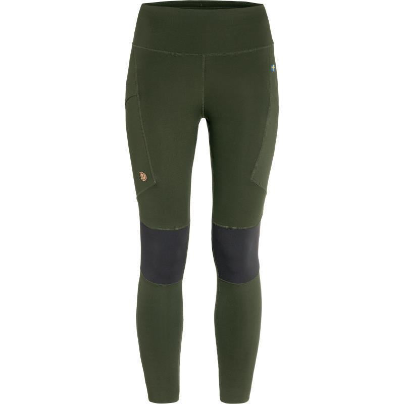 Abisko Trekking Tights Pro - Womens - Deep Forest / Iron Grey 1