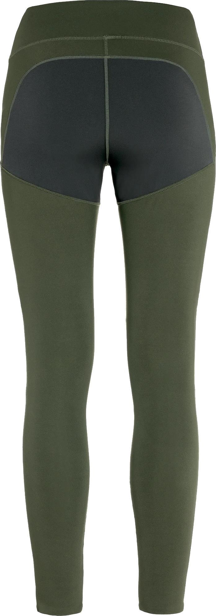 Abisko Trekking Tights Pro - Womens - Deep Forest / Iron Grey 2
