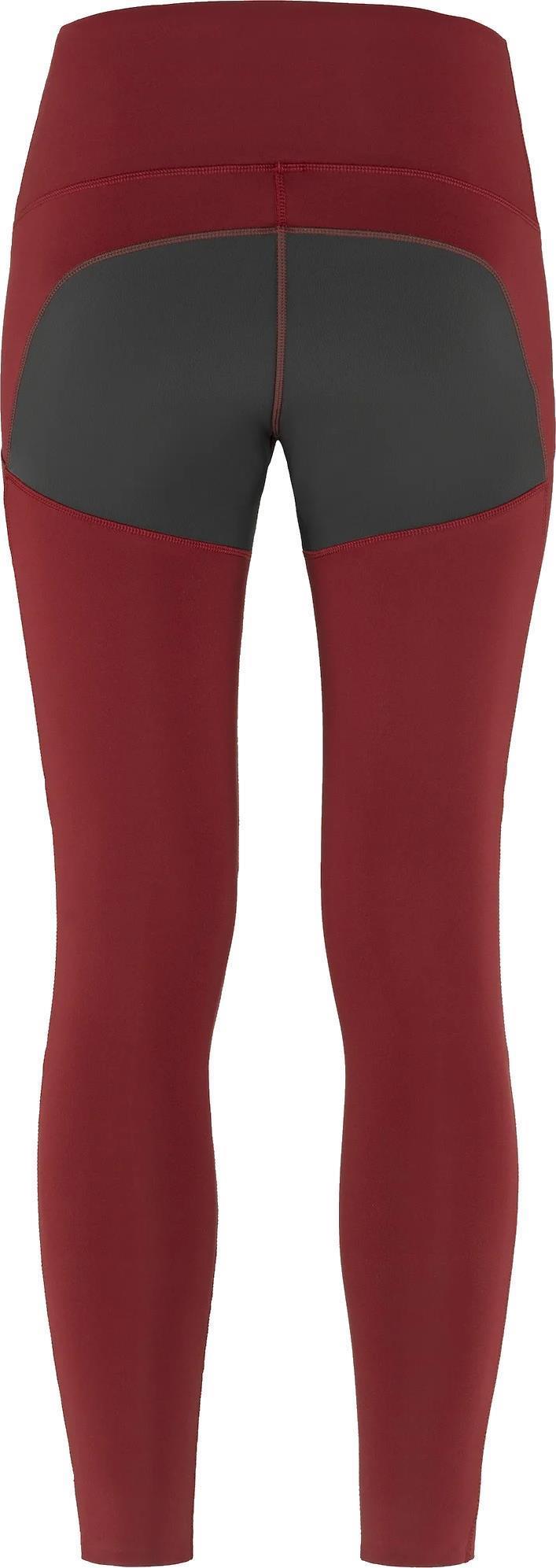 Abisko Trekking Tights Pro - Womens - Pomegranate Red / Iron Grey 2