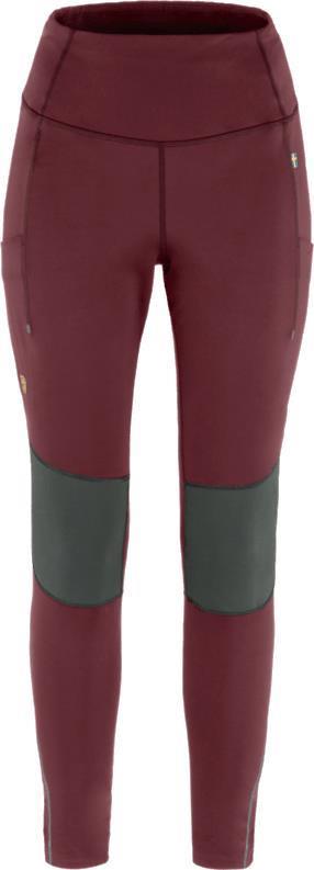 Abisko Varm Trekking Tights - Womens - Port / Iron Grey 1
