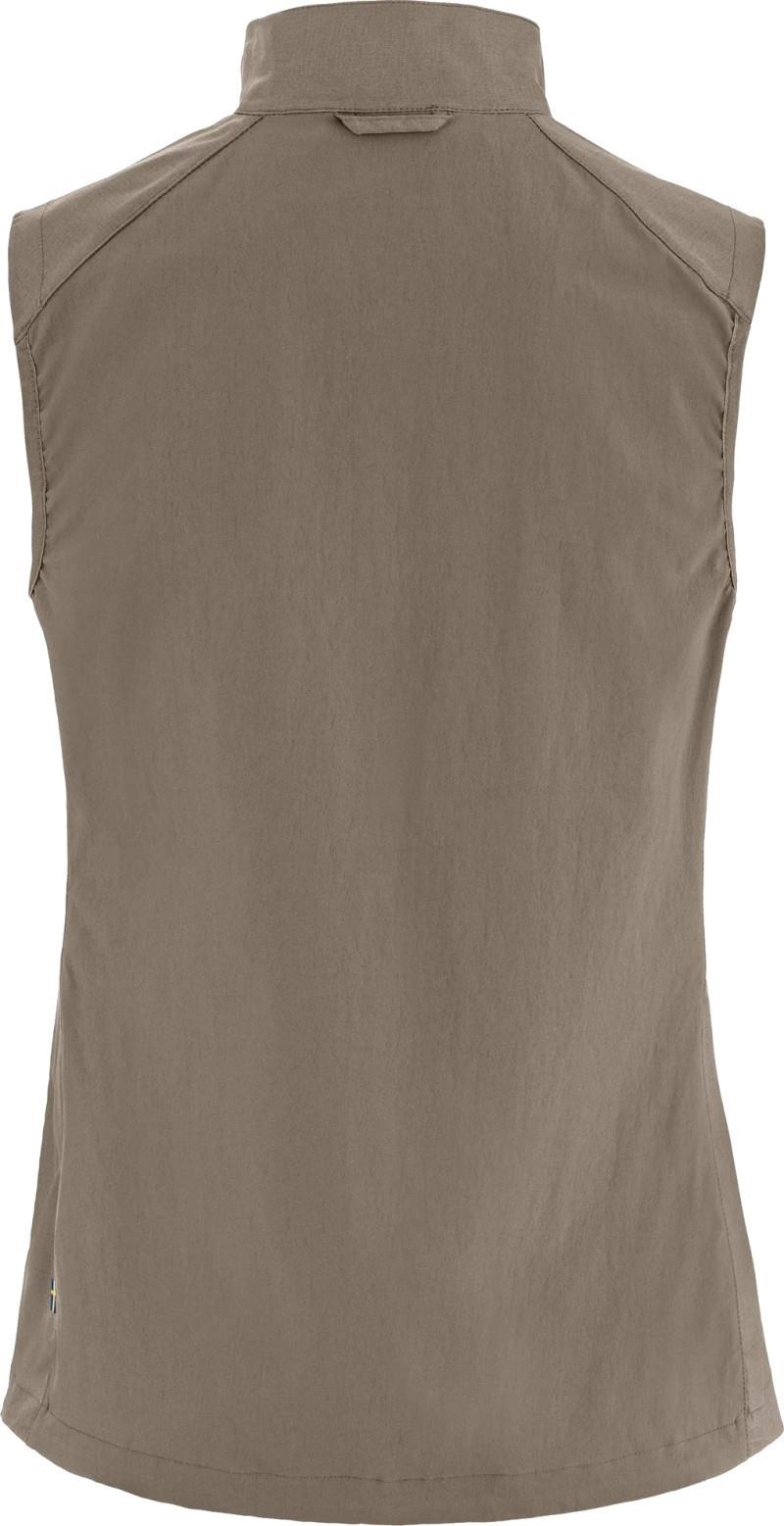 Abisko Vest - Womens - suede brown 1