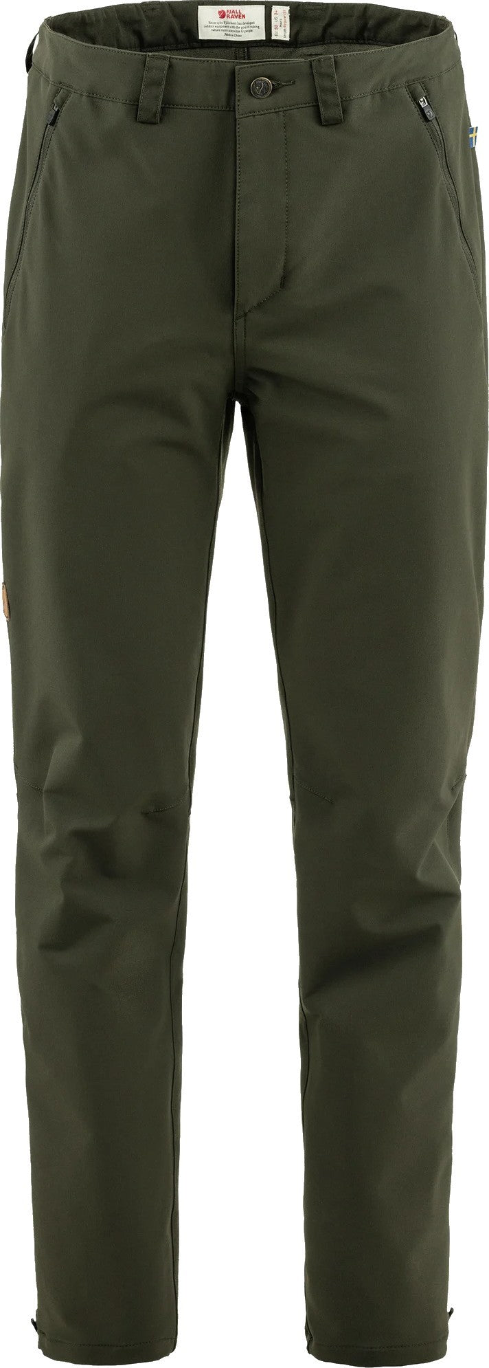 Abisko Winter Stretch Trousers, Long - Mens - deep forest 1
