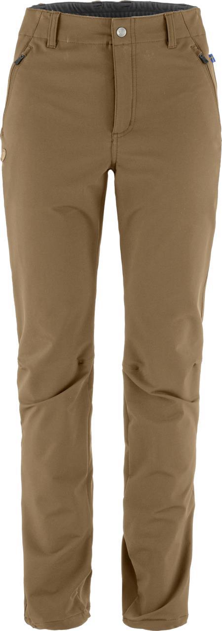Abisko Winter Stretch Trousers, Reg - Womens - Wood Brown 1