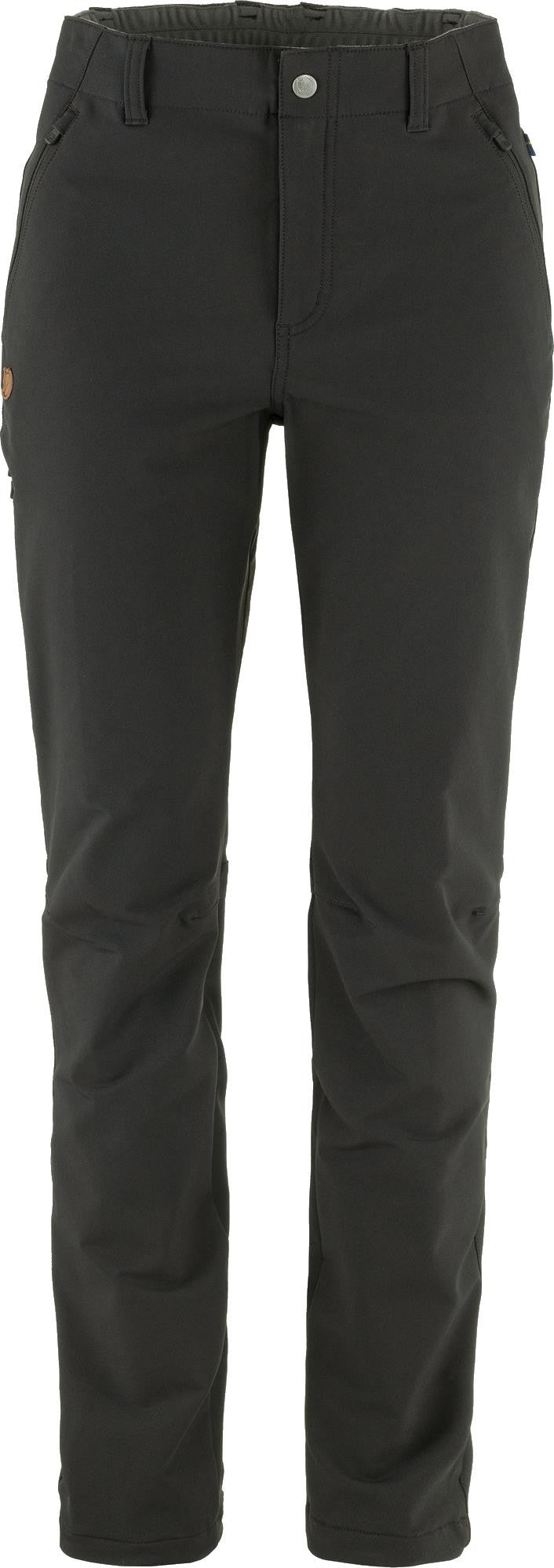 Abisko Winter Stretch Trousers, Short - Womens - black 1