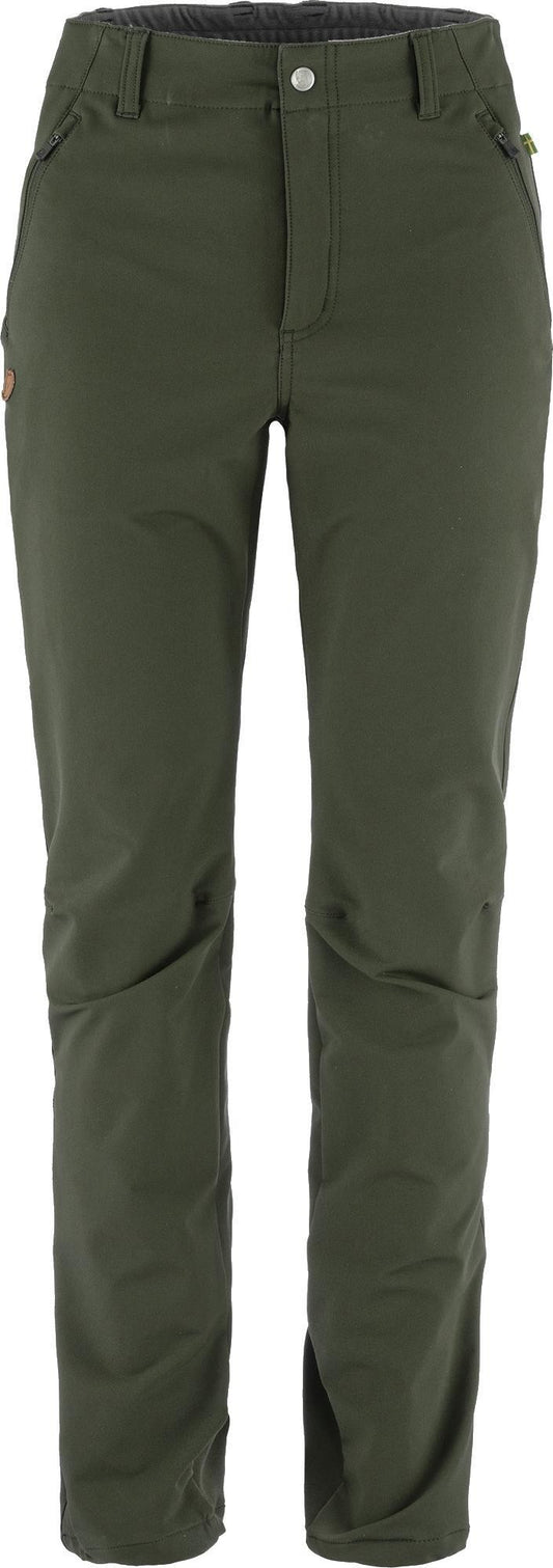 Abisko Winter Stretch Trousers, Short - Womens - deep forest 1