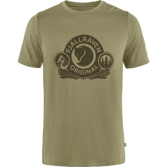 Abisko Wool Classic SS - Mens - Light Olive 1