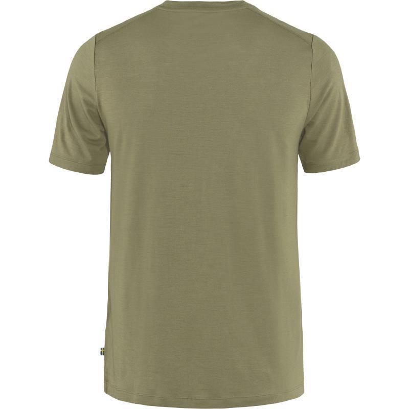 Abisko Wool Classic SS - Mens - Light Olive 2