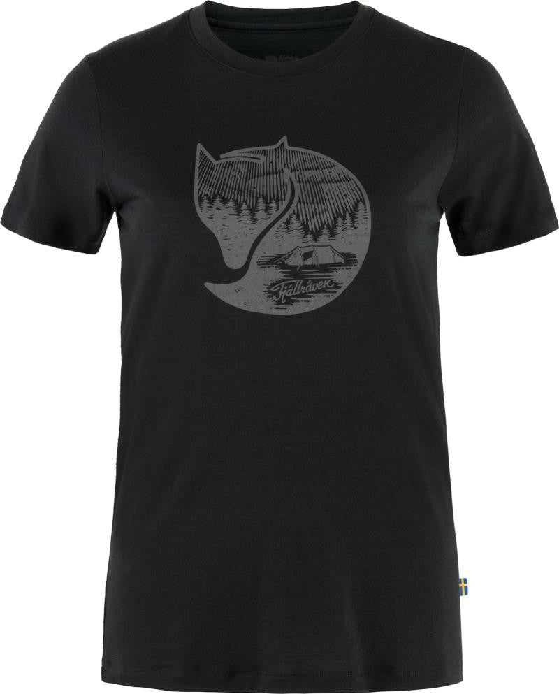 Abisko Wool Fox SS - Womens - black / iron grey 1