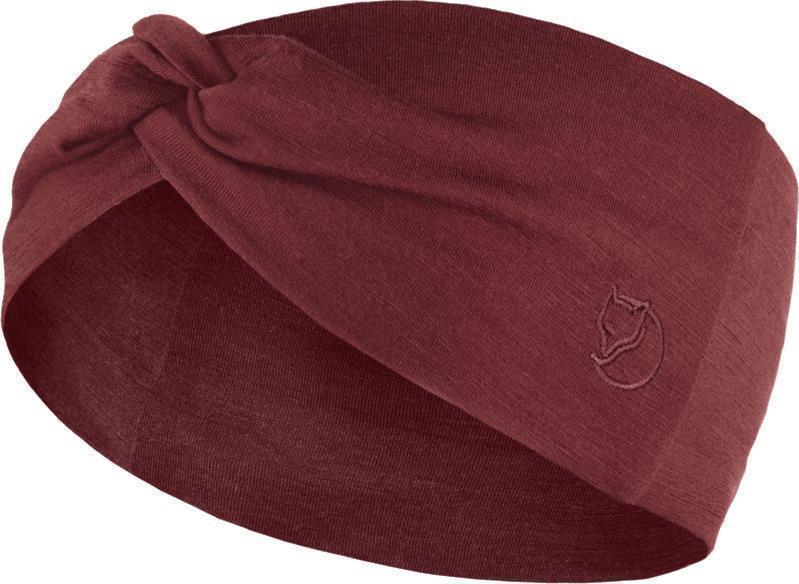 Abisko Wool Headband - Pomegranate Red 1