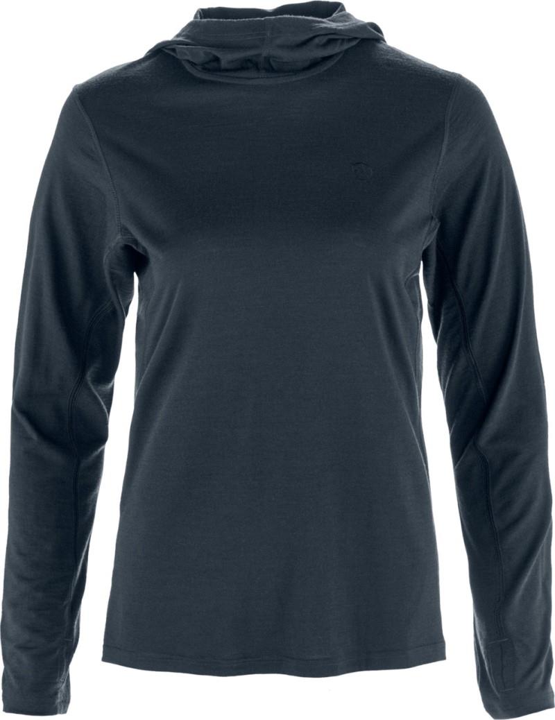 Abisko Wool Hoodie - Womens - dark navy 1