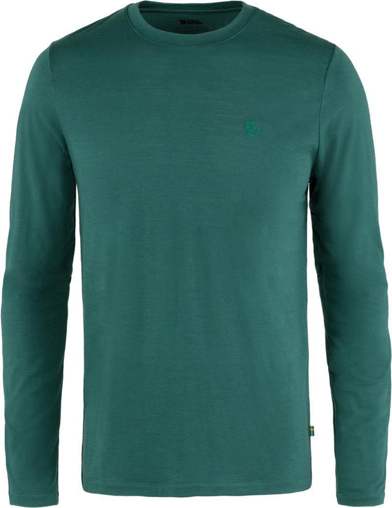 Abisko Wool LS T-Shirt - Mens - Arctic Green 1