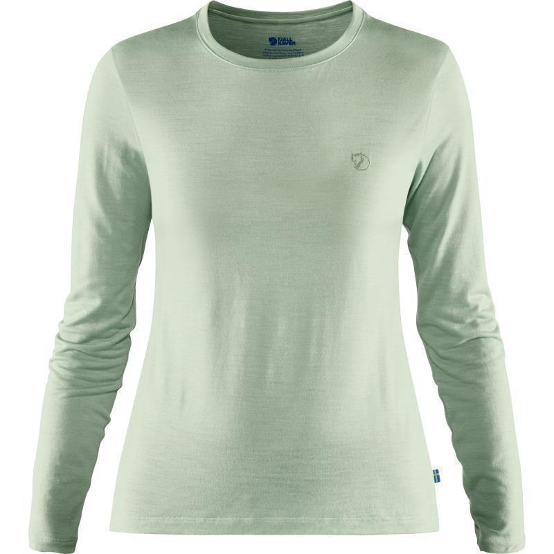 Abisko Wool LS T-Shirt - Womens - Mint Green 1