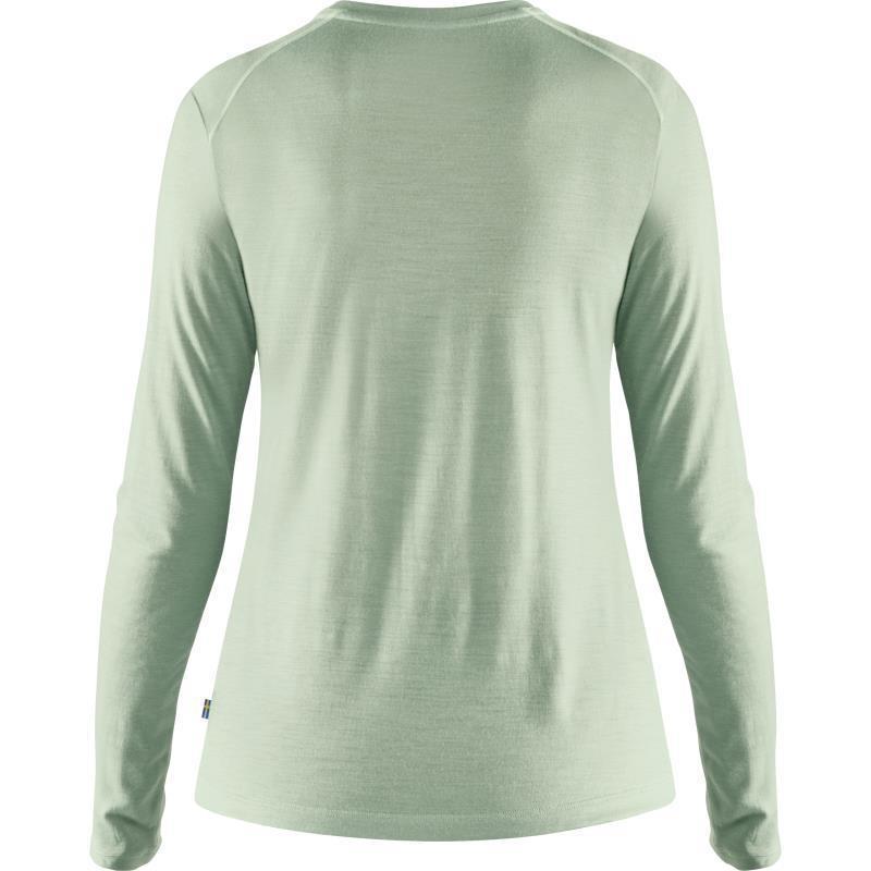 Abisko Wool LS T-Shirt - Womens - Mint Green 2