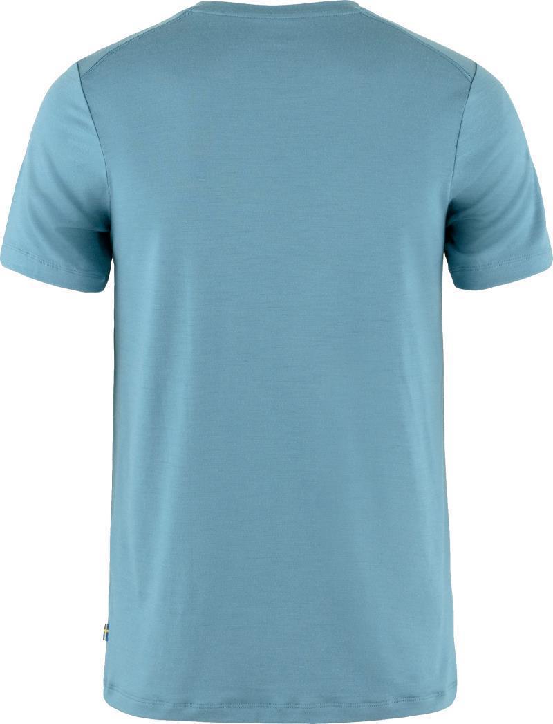 Abisko Wool SS T-Shirt - Mens - Dawn Blue 2
