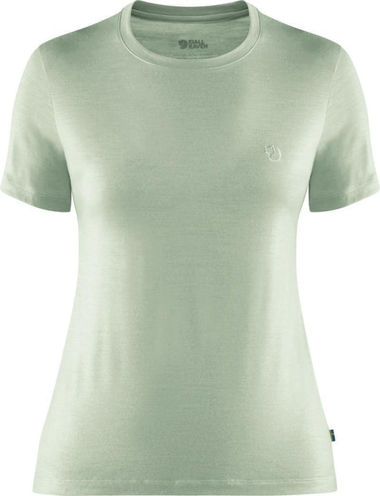 Abisko Wool SS T-Shirt - Womens - Mint Green 1