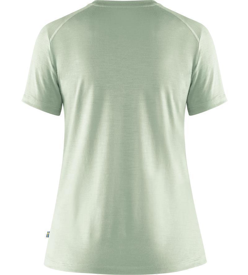 Abisko Wool SS T-Shirt - Womens - Mint Green 2
