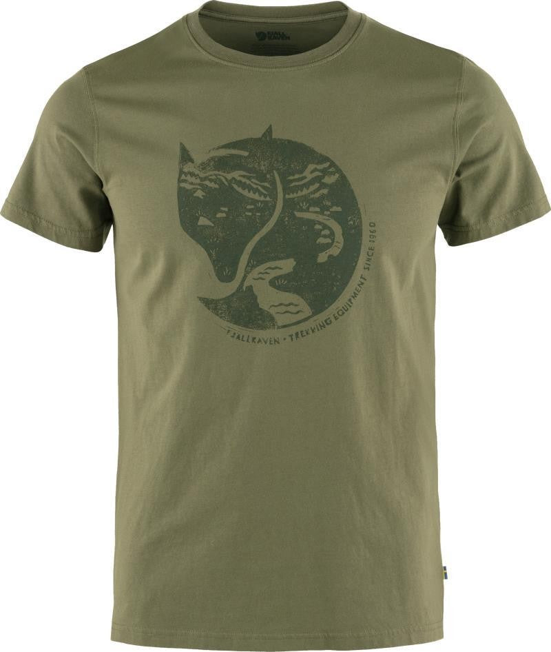 Arctic Fox T-Shirt - Mens - laurel green 1