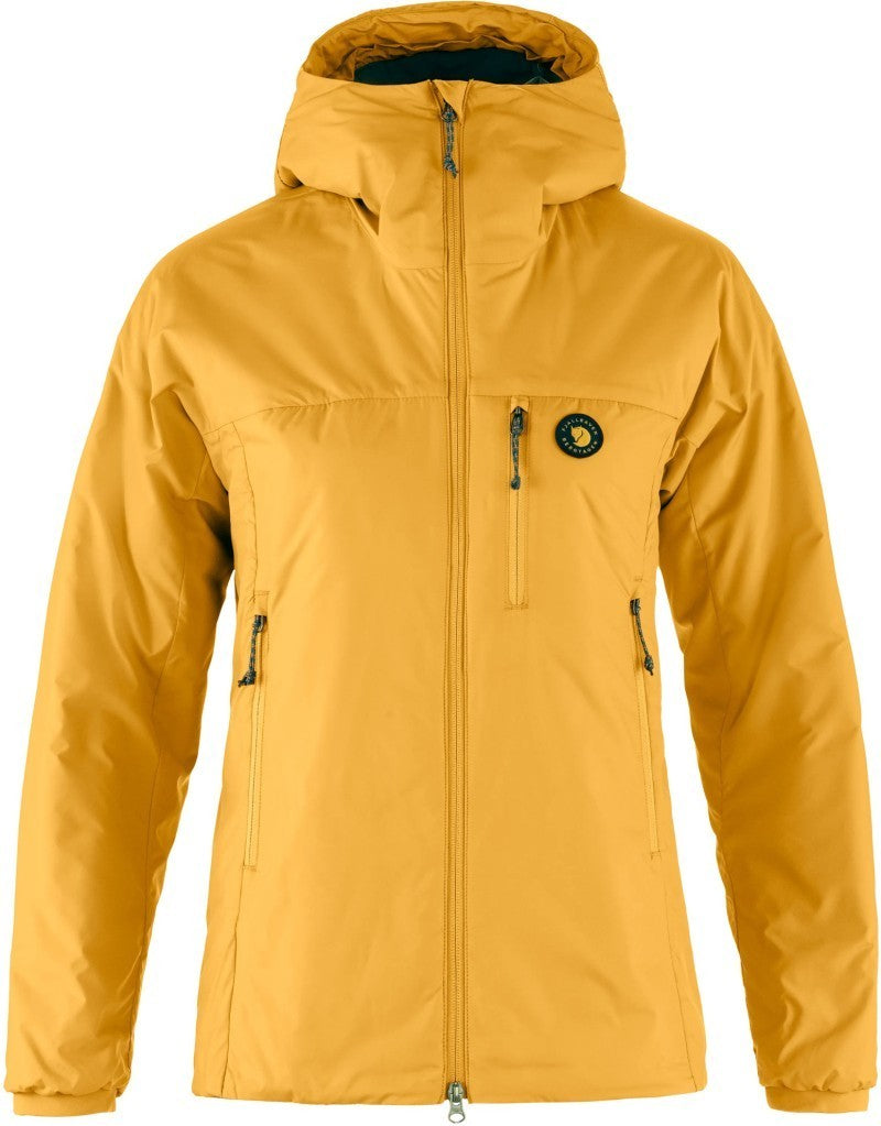 Bergtagen 60 Insulation Jacket - Womens - mustard yellow / mountain blue 1