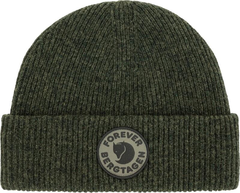 Bergtagen Forever Wool Beanie - deep forest 1