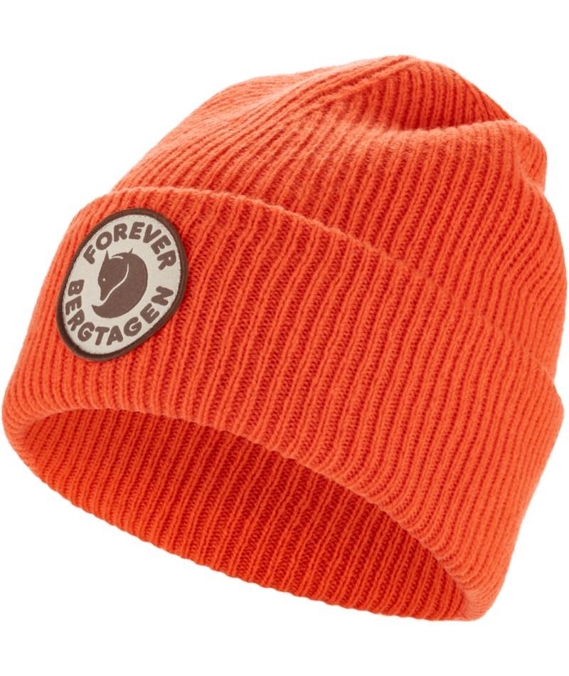 Bergtagen Forever Wool Beanie - flame orange 1