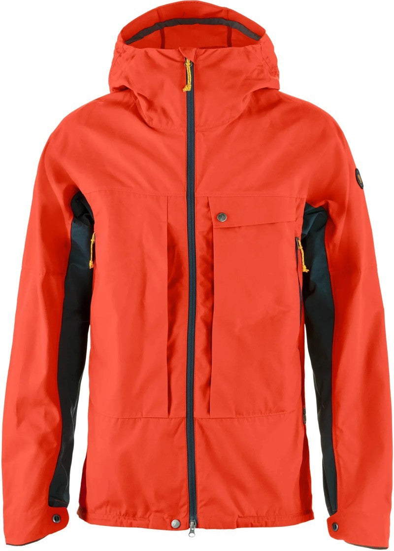 Bergtagen G-1000 Jacket - Mens - flame orange / mountain blue 1