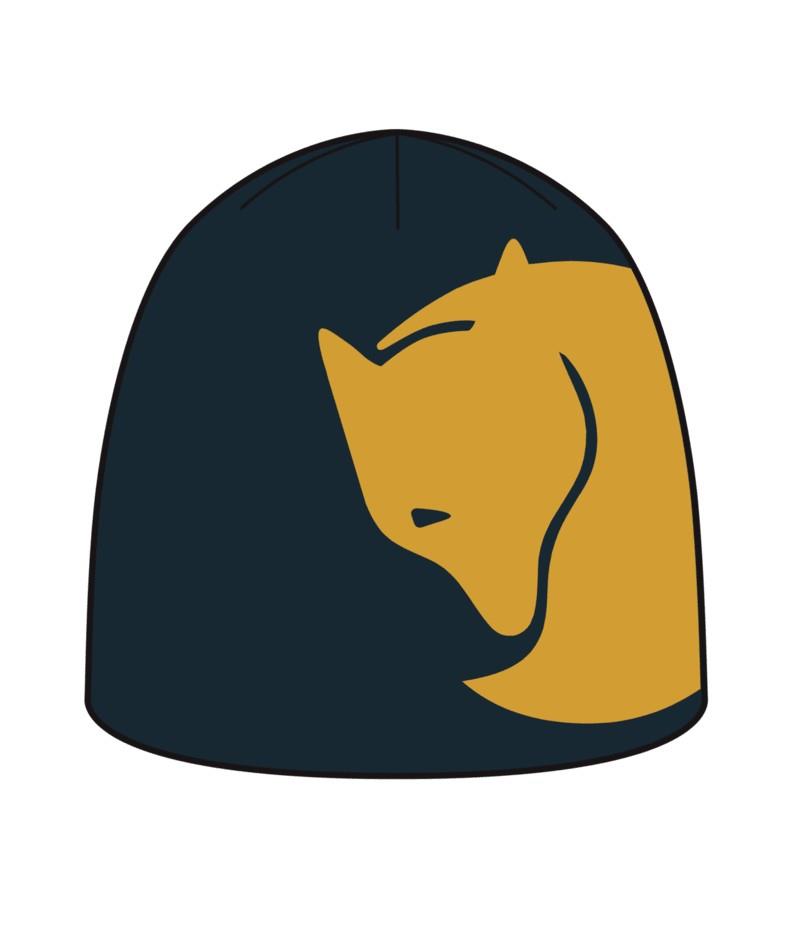 Bergtagen Jacquard Beanie - dark navy / mustard yellow 1