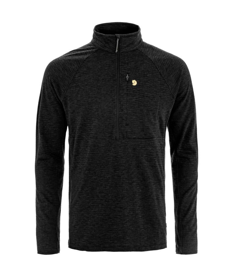 Bergtagen Midlayer Half Zip - Mens - black 1