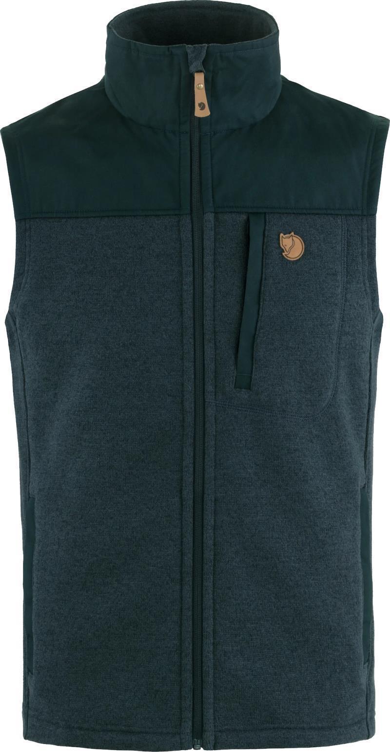 Buck Fleece Vest - Mens - dark navy 1