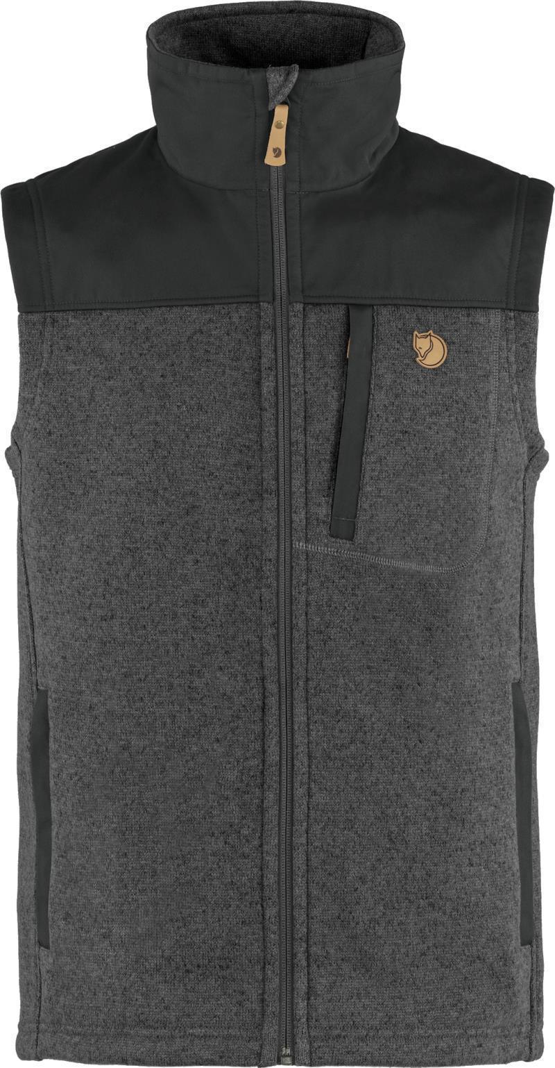 Buck Fleece Vest - Mens - graphite 1