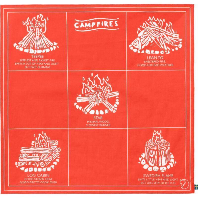 Campfire Bandana - Flame Orange 1