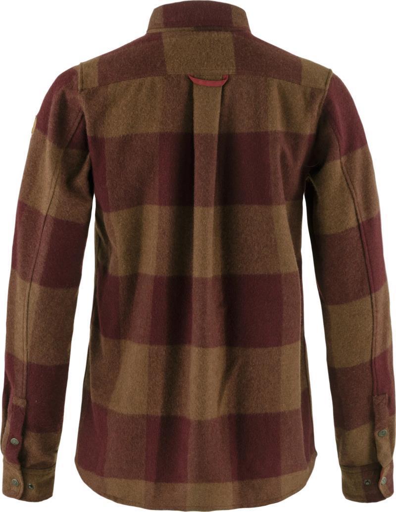 Canada LS Shirt - Womens - Autumn Leaf / Bordeaux Red 2
