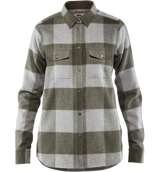 Canada LS Shirt - Womens - Laurel Green / Fog 1
