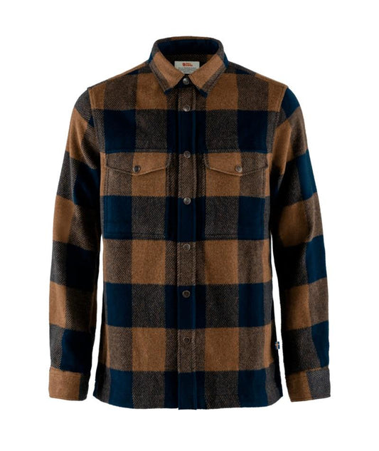 Canada Shirt - Mens - chestnut / dark navy 1